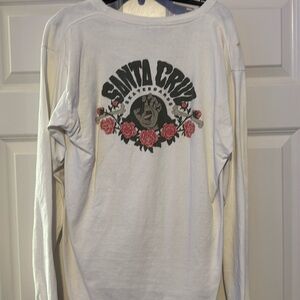 Santa Cruz rose tee shirt